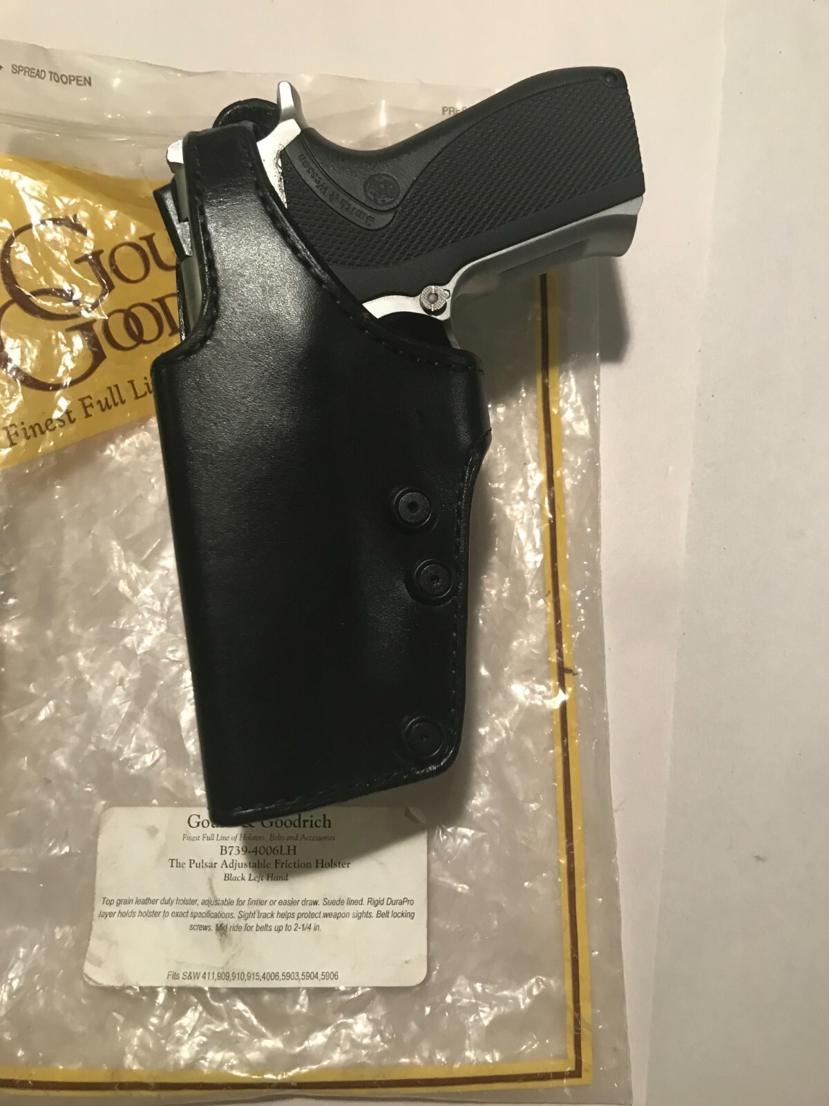 マルシン ガスガン S&W 38SPL GOULD&GOODRICH ホルスター マルシン ガスガン S&W 38SPL GOULD&GOODRICH ホルスター