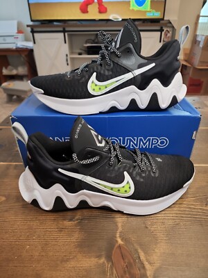Nike Giannis Immortality Black Volt Mens Size 13 Black CZ4099 010