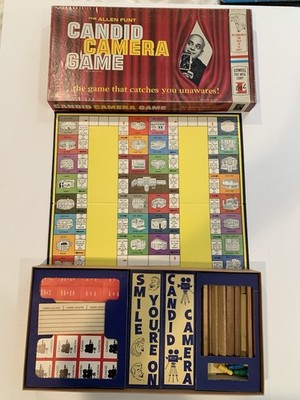 Candid Camera Game Allen Funt Vintage Board Game