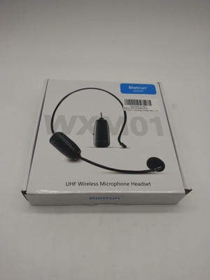 Bietrun UHF Wireless Microphone Headset - Brand New In Box. 259