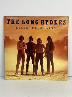 The Long Ryders State Of Our Union 1985 Vinyl Island Records 90459-1 Vintage