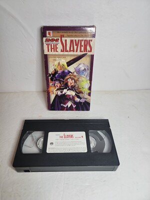 The Slayers - Vol. 4 (VHS, 1996) Anime Engine Dubbed 