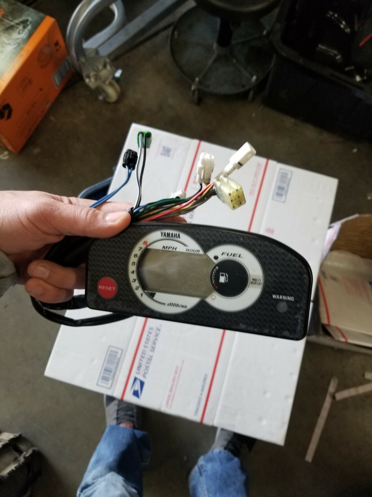 2000-2003 Yamaha GAUGE DIGITAL DISPLAY METER SPEEDO GP1200R 2000-2003 Yamaha GAUGE DIGITAL DISPLAY METER SPEEDO GP1200R