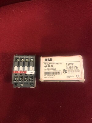 ABB UNIVERAL CONTACTOR;  A9-30-10-80; 220-230V 50Hz;  NEW