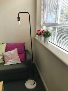 Kmart Marmo Floor Lamp With Globe Floor Lamps Gumtree