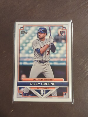 2023 Topps Exclusive Flagship Collection Costco #2 Riley Greene Rookie RC Tigers