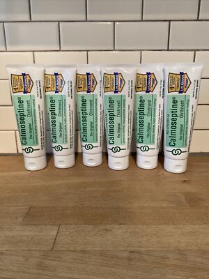 Lot Of 6 Calmoseptine Ointment Tube  4oz