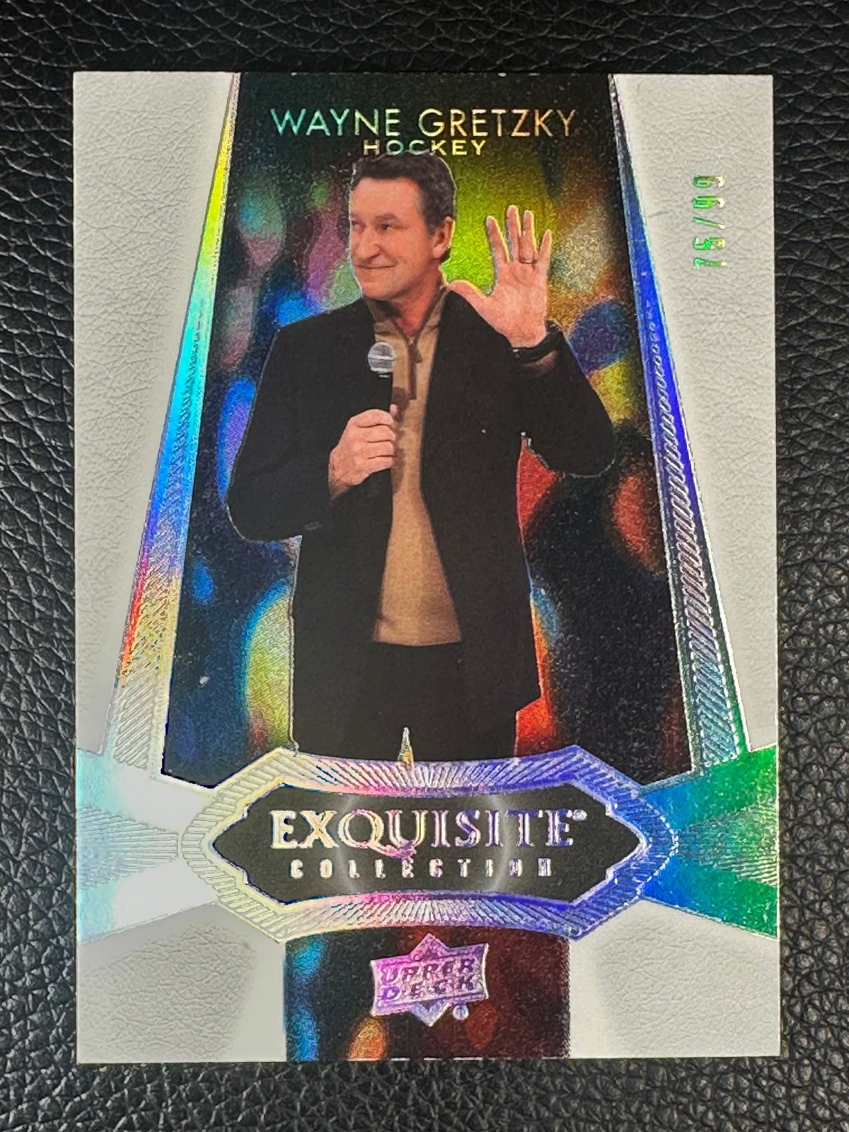 2021 Upper Deck Exquisite Collection Wayne Gretzky 75/99