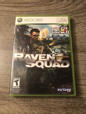 Raven Squad (Microsoft Xbox 360, 2009) - Complete - Excellent Disk - Free Ship