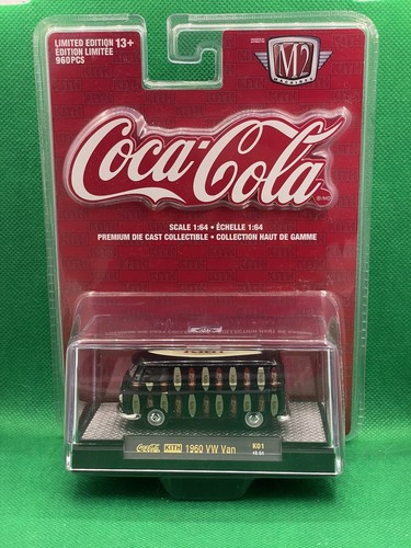 KITH×Coca-Cola×M2 1960 volkswagen van M2 Machines KITH Coca Cola 1960 VW Van 1/960 PCS 1:64 | eBay