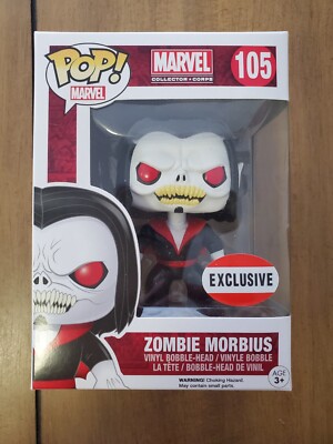 Funko Pop! Marvel Zombie Morbius #105 Collector Corps Exclusive Vinyl Figure
