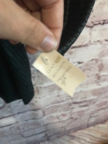 Vtg Tamotsu New York Green Printed Viscose Button Front Pleated Back Size L C33