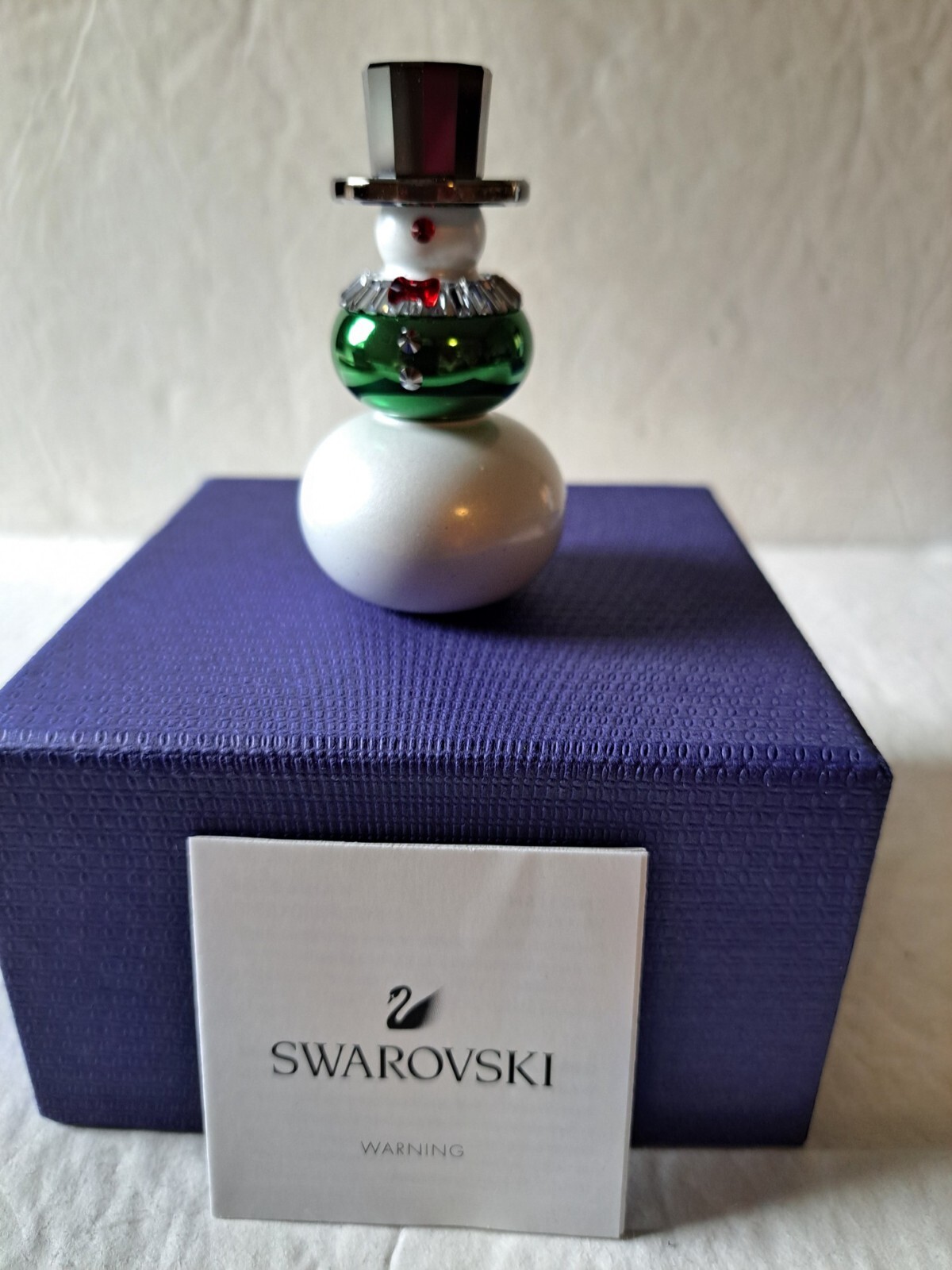 すのん Swarovski Crystal Figurine Snowman # 5596361 | eBay