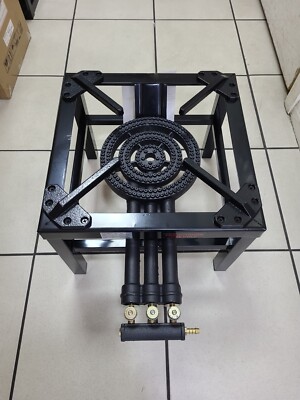 Triple Ring Cast Iron Gas LPG Burner Cooker Gas Boiling Ring Restaurant Catering