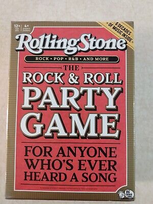 Rolling Stone Rock and Roll Party Game Trivia Used VG Complete