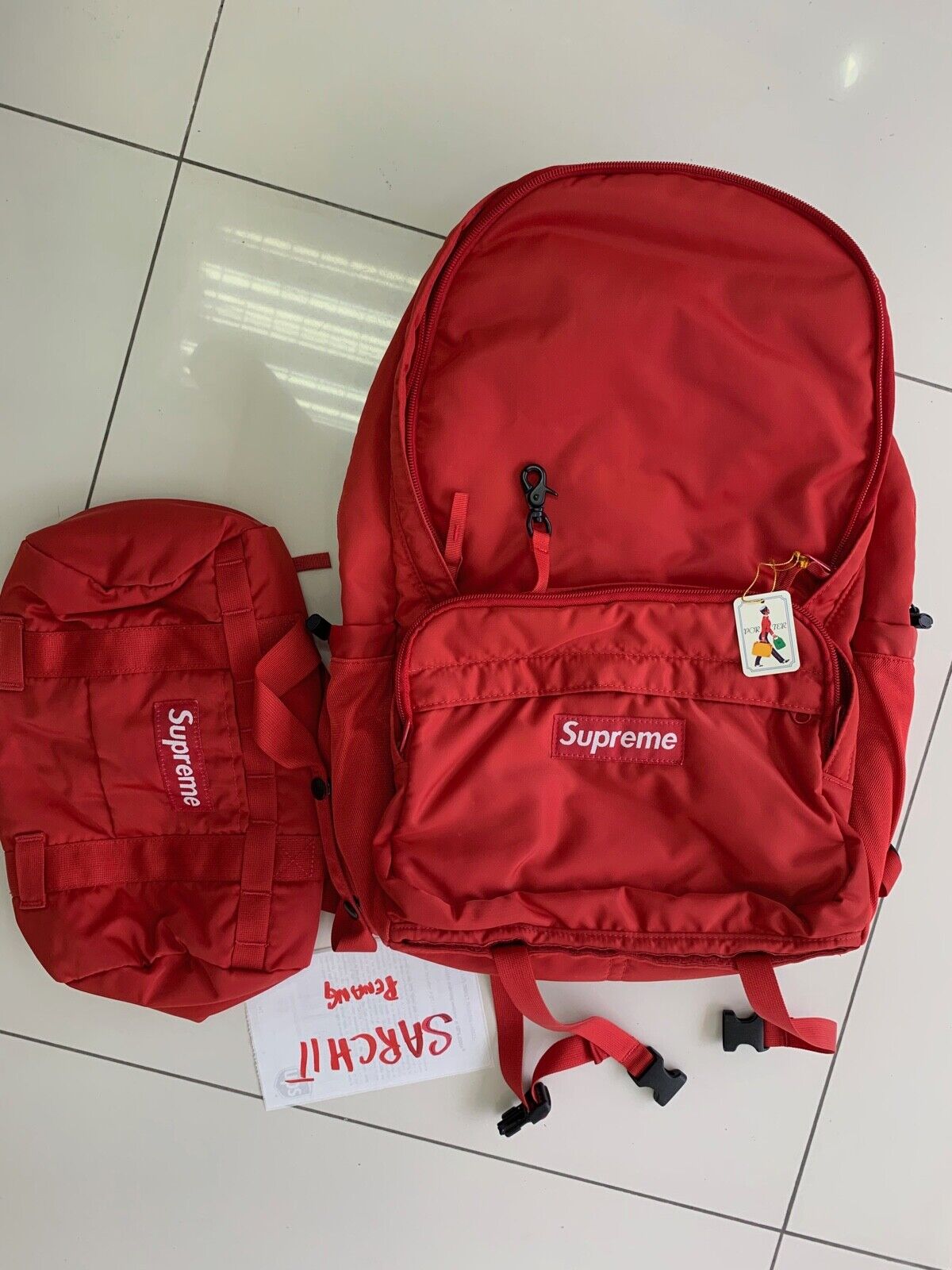 Porter × Supreme S/S2008 Backpack + Boston Daikanyama 10th Porter × Supreme S/S2008 Backpack + Boston Daikanyama 10th