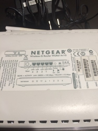 NETGEAR WGR614v10 Wireless Router