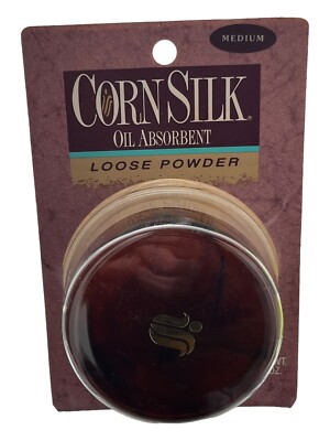CORNSILK Translucent Oil Absorbent Loose Powder Sealed Medium NEW VINTAGE CORN