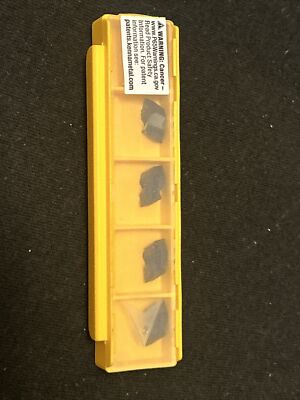 Qty. 5, Kennametal NTP2R, KCU25  Positive Rake Top Notch Threading Inserts. USA!