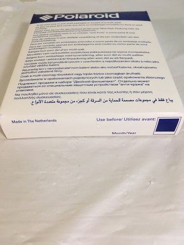 Polaroid Film 600 Sealed Expired 05/08 As Is, 1 Box of 10 exposures