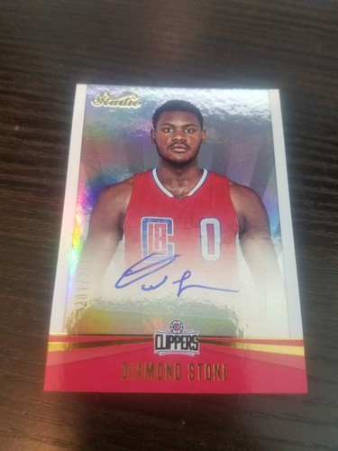 Diamond Stone 2016-17 Panini Studio Signatures RC Autograph Diamond Stone 2016-17 Panini Studio Signatures RC Autograph