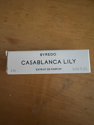 BYREDO-Casablanca Lily-Night Veils-Extrait de parfum Spray Sample .06oz/2ml-NIB
