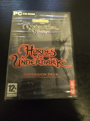 NEVERWINTER NIGHTS HORDES OF THE UNDERDARK  PC DVD NEW SEALED FREE SHIPPING