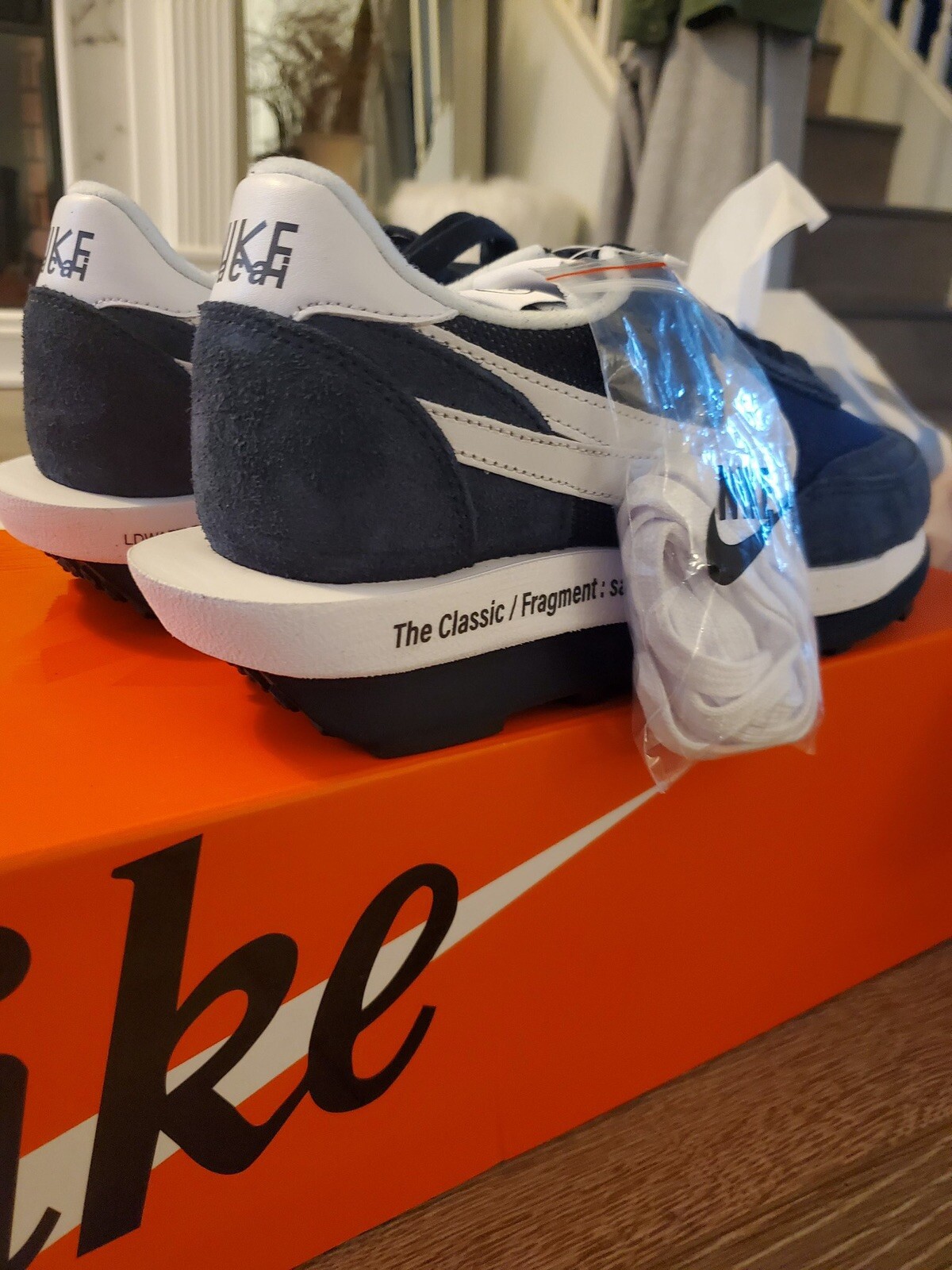 nike ld waffle sf sacai fragment blue void