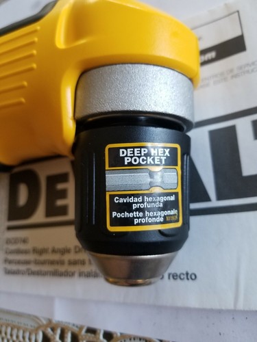 Dewalt DCD740 20 Volt 3/8 Right Angle Drill Driver Bare tool NEW