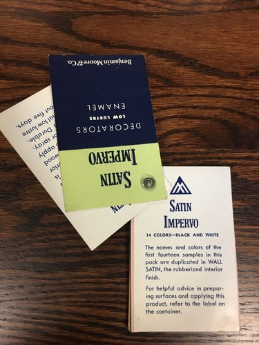 Satin Impervo Fan Deck Benjamin Moore & Co.