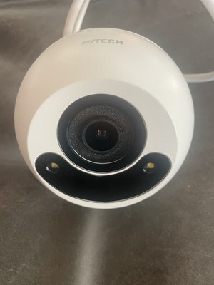 AVTECH DGM2403ASVWSE 2MP WHITE LED ULTRA STARLIGHT DOME NETWORK CAMERA