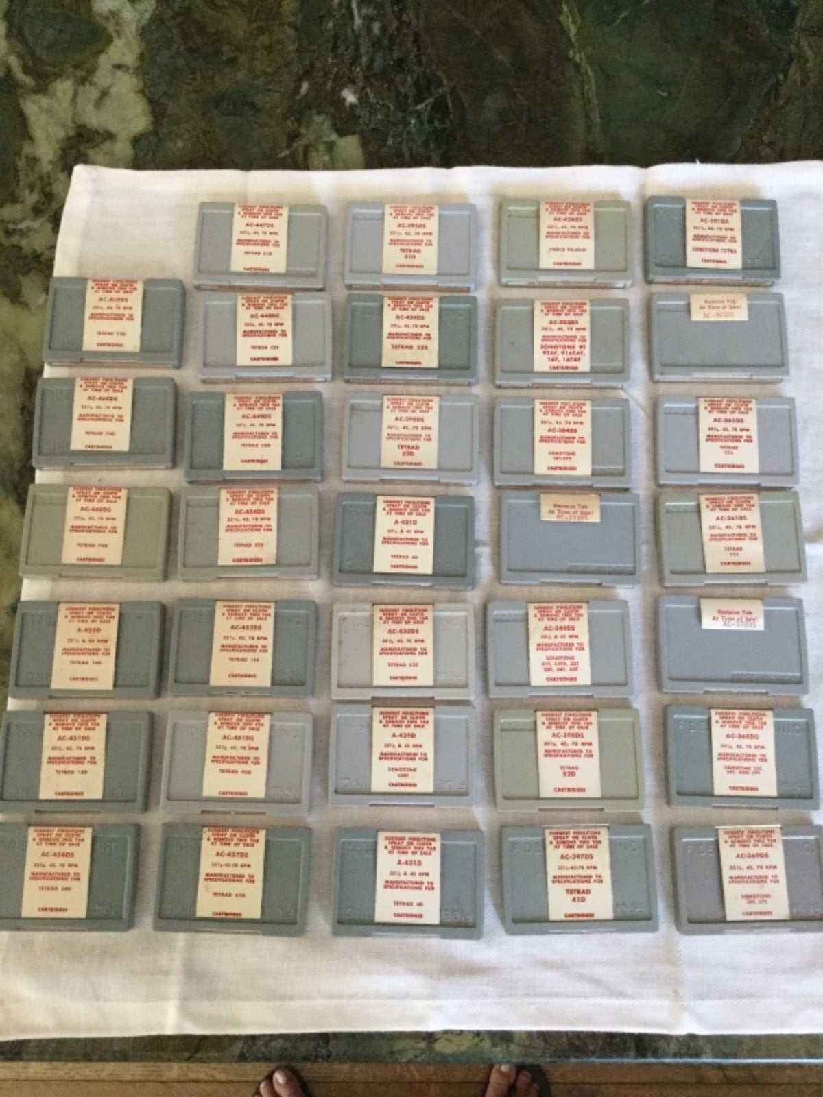 Vintage Fidelitone Stereo Diamond Needles New Old Stock Lot of 34