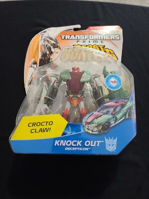 NEW Transformers Prime BEAST HUNTERS KNOCK OUT Deluxe Autobot 