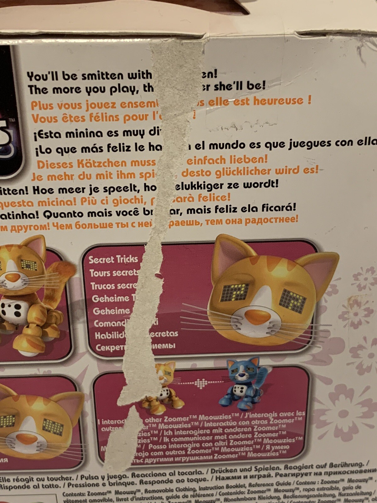 Zoomer Meowzies Tabitha Toys R Us Exclusive Interactive Cat Kitten ~New Box Wear: купить с доставкой из США, цена 6 378 руб - (294029758473) Zoomer Meowzies Tabitha Toys R Us Exclusive Interactive Cat Kitten ~New Box Wear: купить с доставкой из США, цена 6 378 руб - (294029758473)