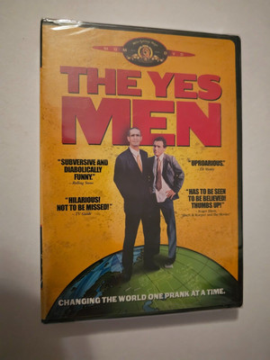 The Yes Men (DVD, 2005) BRAND NEW FREE SHIPPING