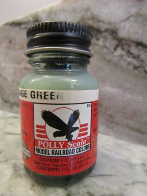 FLOQUIL POLLY SCALE RAILROAD MODEL PAINT 1oz - BNSF HERITAGE GREEN