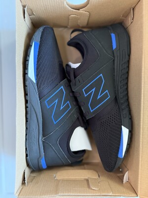 New Balance 247 Classic Men’s Shoes Size 9.5 Black Blue White MRL247PR