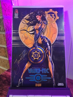 White Widow #3 Fallout Signed Jamie Tyndall Exclusive Absolute Comics w/ COA