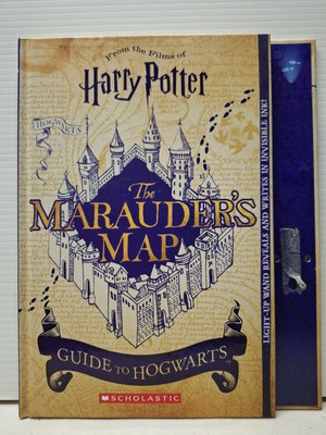 Harry Potter The Marauder's Map Guide to Hogwarts NO WAND HC