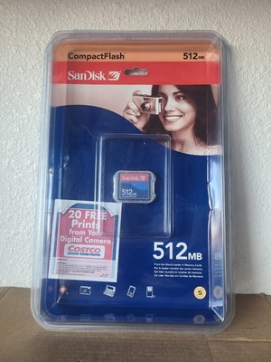 SanDisk 512 MB CompactFlash Memory Card