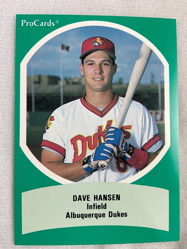 AAA フーディ 15th 20th 1990 AAA All Star Game Baseball ProCard#45-Dave Hansen