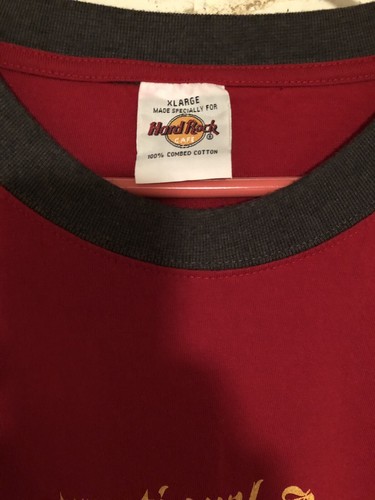 Hard Rock Cafe (Rome) Mens XL Tee Shirt