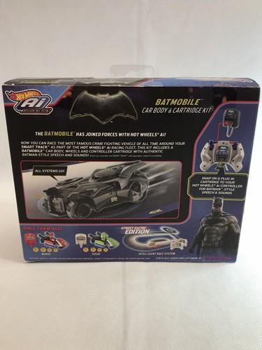 Hot Wheels AI Racing Batmobile Car Body & Cartridge Kit New Free Shipping