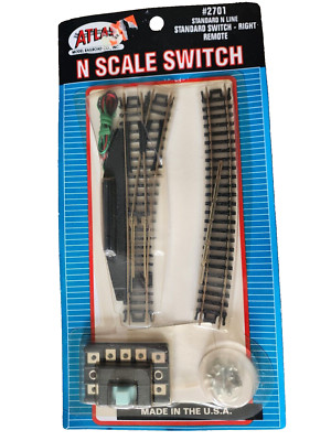 ATLAS #2701 STANDARD N LINE SANDARD RIGHT REMOTE N SCALE