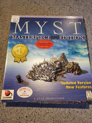 Myst: Masterpiece Edition (PC, 1999) New in original box