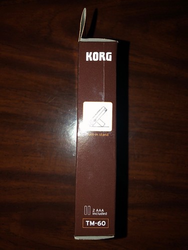 Korg TM-60 Tuner Metronome Black