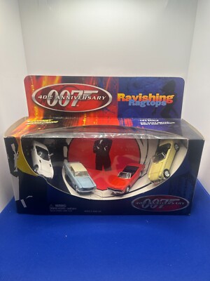 JOHNNY LIGHTNING 007 40 ANNIVERSARY  RAVISHING RAGTOPS MGB,MUSTANG,MERC, TOYOTA