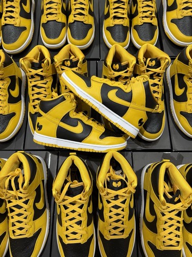 NIKE IN HAND SHIPS TODAY NIKE DUNK WU-TANG CLAN RETRO PREMIUM 2024 HIGH YELLOW 8-13