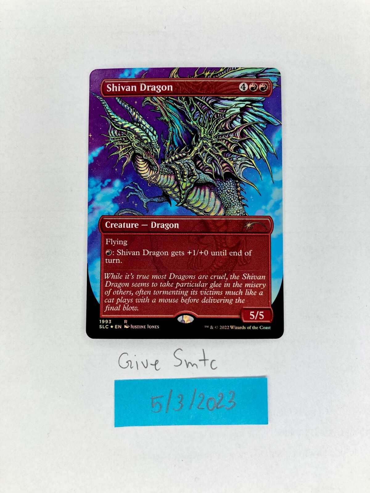 MTG 緻密⁄Subtlety シヴァ Secret Lair 日本語版 緻密 シークレット