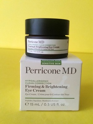 (NIB) PERRICONE Hypoallergenic Firming & Brightening Eye Cream  (0.5 OZ)  6/26